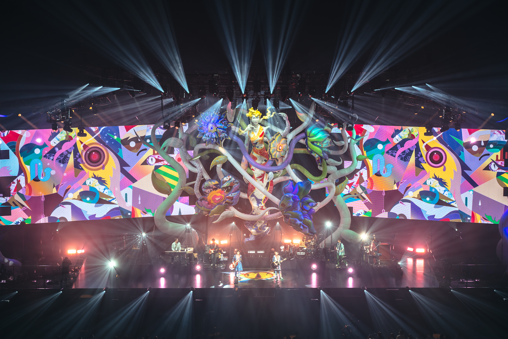 Arena Stage Art Installation for Yuzu 25th Anniversary